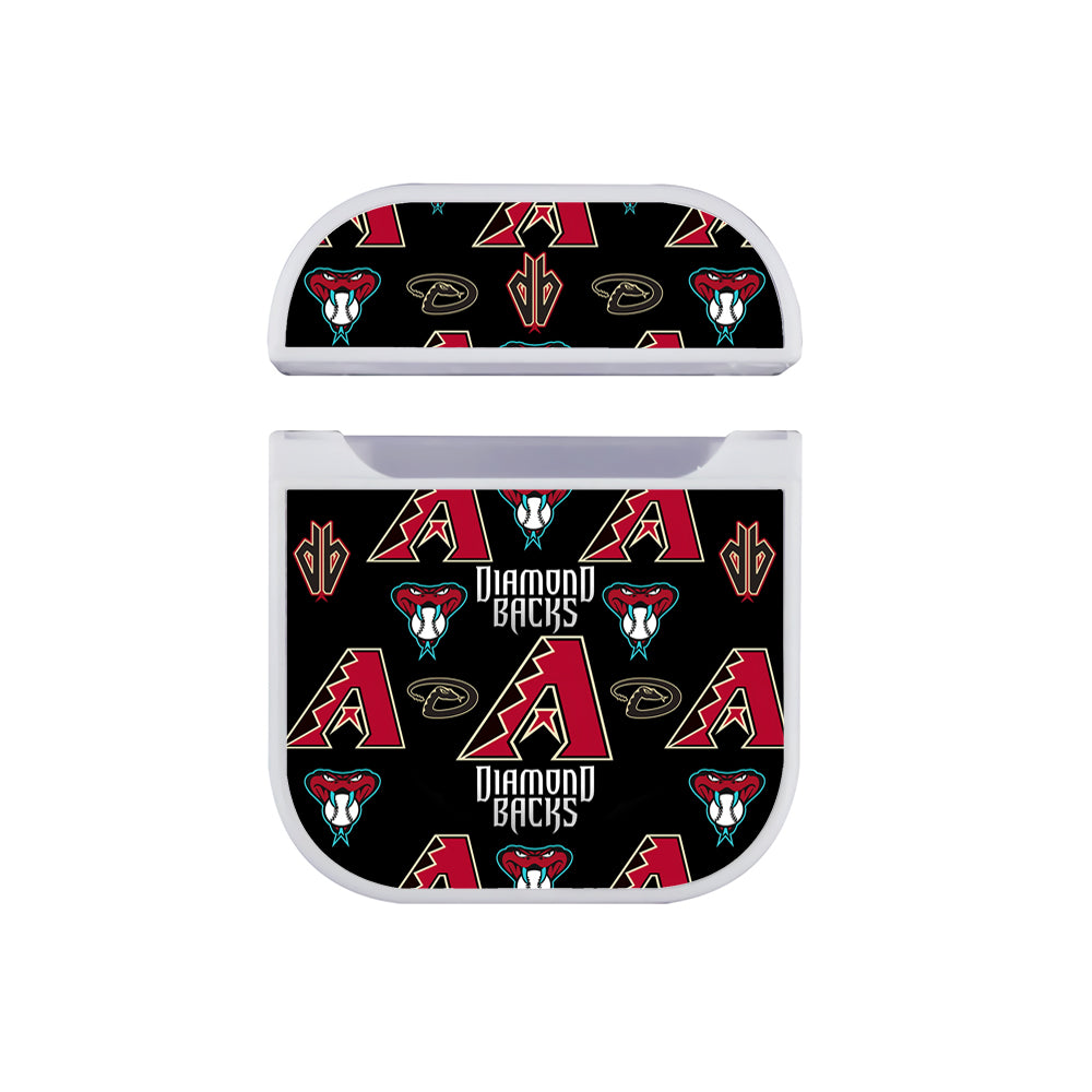 MLB Arizona Diamondbacks Rattlesnake Apple AirPods Case-AirPod Case-White-Altracase