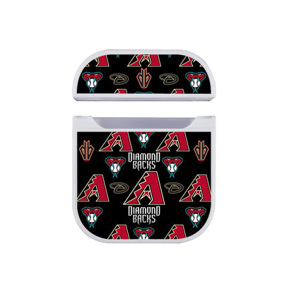 MLB Arizona Diamondbacks Rattlesnake Apple AirPods Case-AirPod Case-White-Altracase