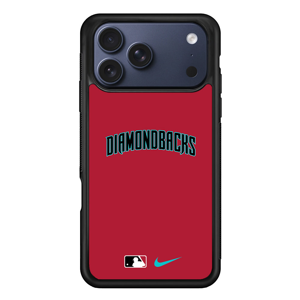 MLB Arizona Diamondbacks Red Nike iPhone 17 Pro Case - Altracase