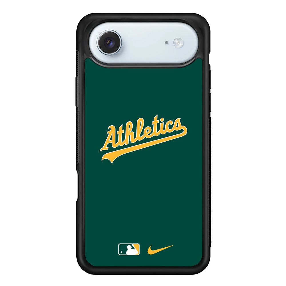 MLB Athletics Green Nike iPhone 17 Air Case - Altracase