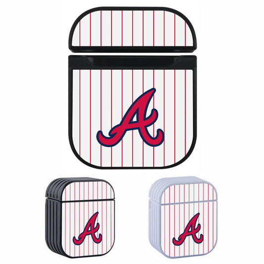 MLB Atlanta Braves Logo Apple AirPods Case-AirPod Case-Altracase