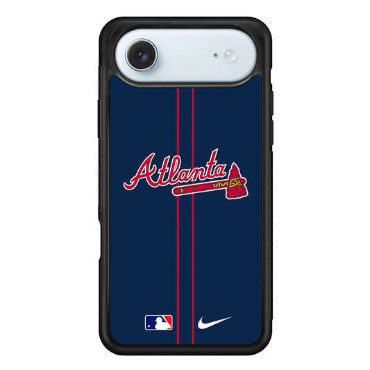 MLB Atlanta Braves Navy Nike iPhone 17 Air Case - Altracase