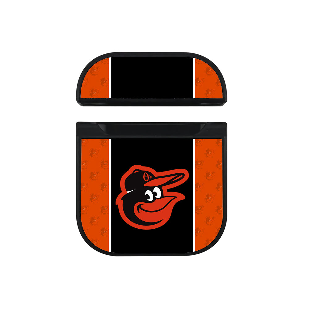 MLB Baltimore Orioles Logo Apple AirPods Case-AirPod Case-Black-Altracase