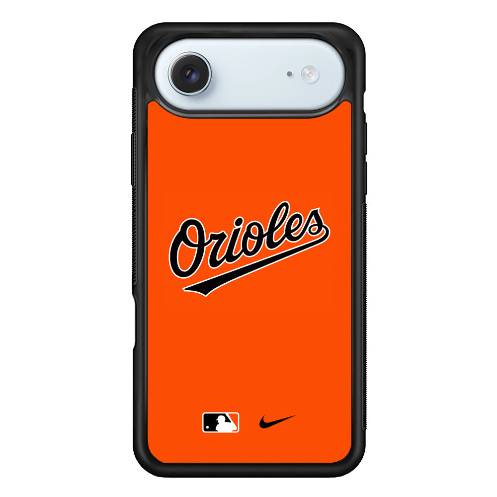 MLB Baltimore Orioles Orange Nike iPhone 17 Air Case - Altracase