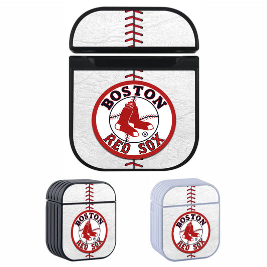 MLB Boston Red Sox Logo Apple AirPods Case-AirPod Case-Altracase