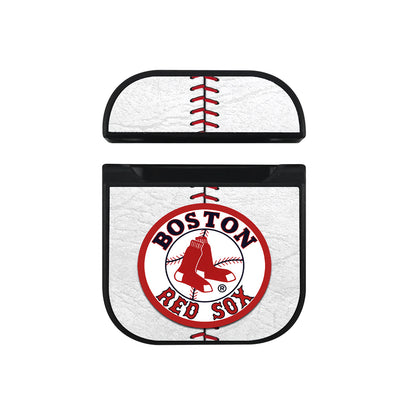 MLB Boston Red Sox Logo Apple AirPods Case-AirPod Case-Black-Altracase