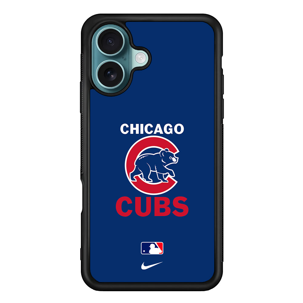 MLB Chicago Cubs Blue Nike iPhone 16 Case - Altracase