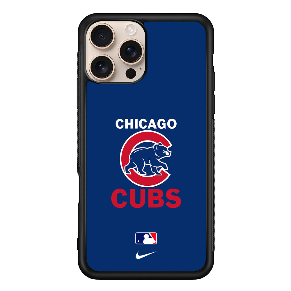 MLB Chicago Cubs Blue Nike iPhone 16 Pro Case - Altracase