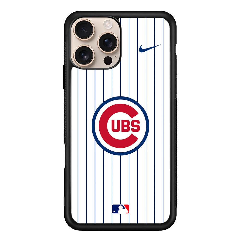 MLB Chicago Cubs White Nike iPhone 16 Pro Case - Altracase