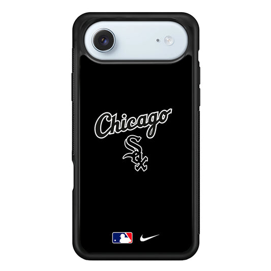 MLB Chicago White Sox Black Nike iPhone 17 Air Case - Altracase