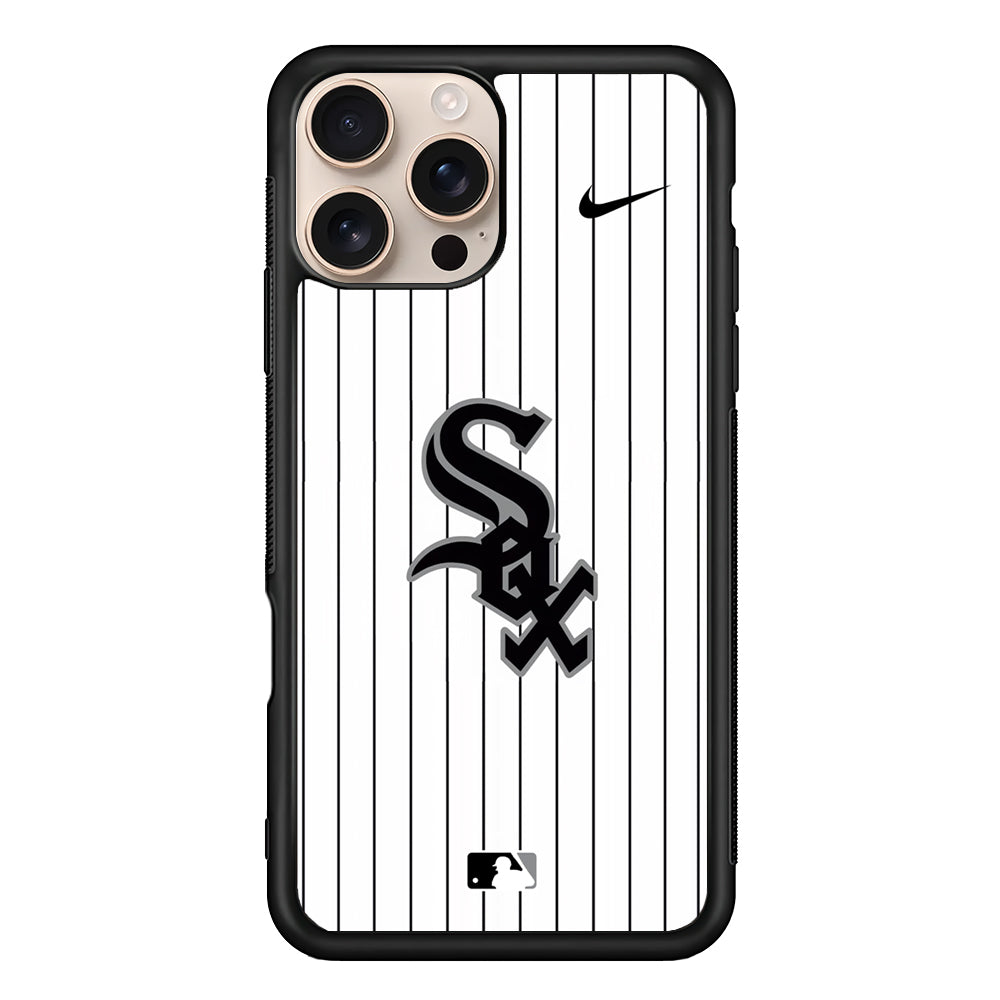 MLB Chicago White Sox White Nike iPhone 16 Pro Case - Altracase