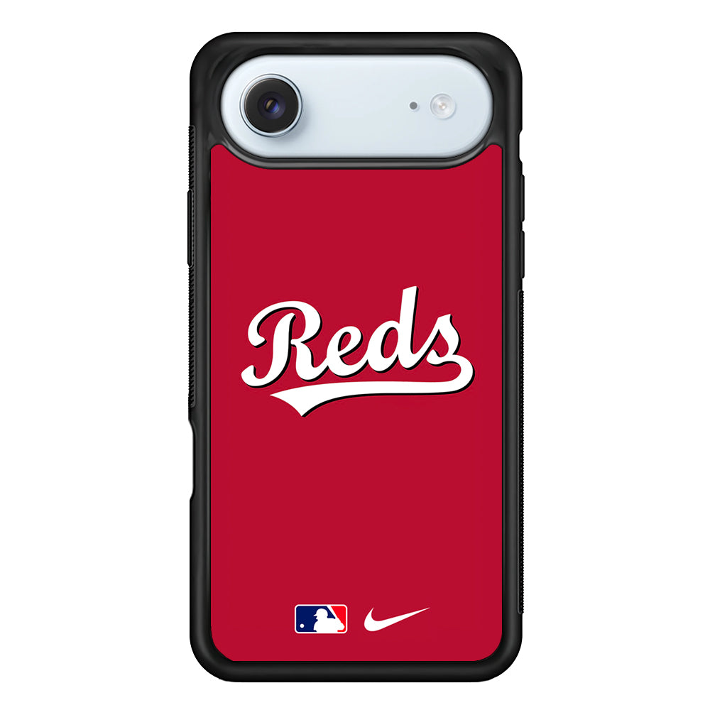 MLB Cincinnati Reds Red Nike iPhone 17 Air Case - Altracase