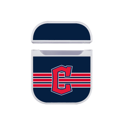 MLB Cleveland Guardians Logo Apple AirPods Case-AirPod Case-White-Altracase