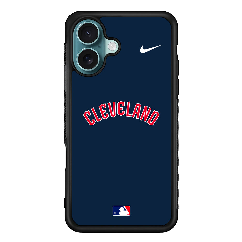 MLB Cleveland Guardians Navy Nike iPhone 16 Case - Altracase