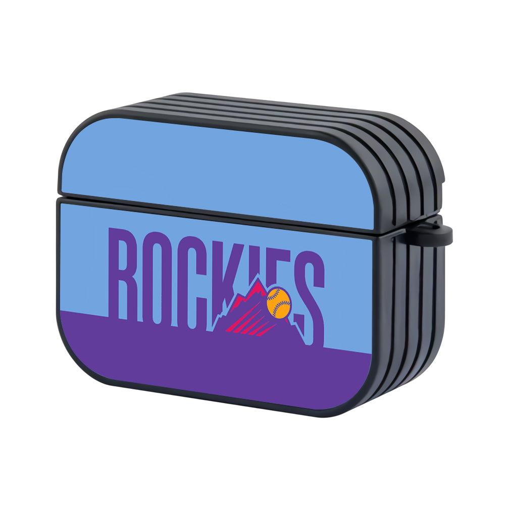 MLB Colorado Rockies Jersey Apple AirPods Pro 3 Case-AirPods Pro 3 Case-Altracase