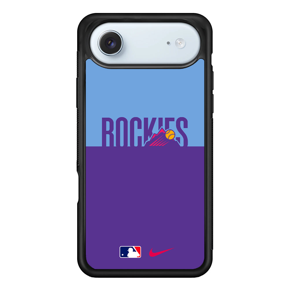MLB Colorado Rockies Purple Nike iPhone 17 Air Case - Altracase