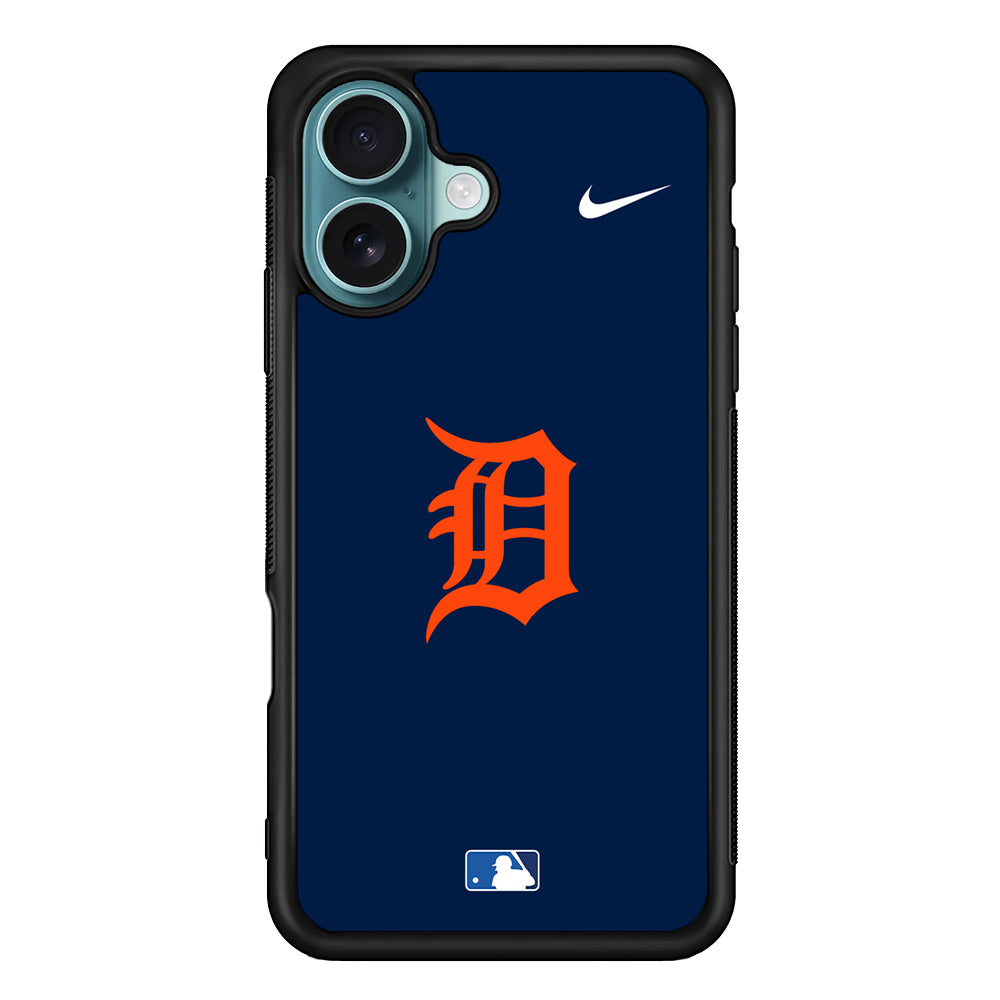 MLB Detroit Tigers Navy Nike iPhone 16 Case - Altracase