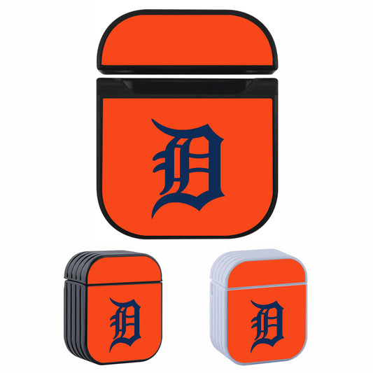 MLB Detroit Tigers Orange Apple AirPods Case-AirPod Case-Altracase