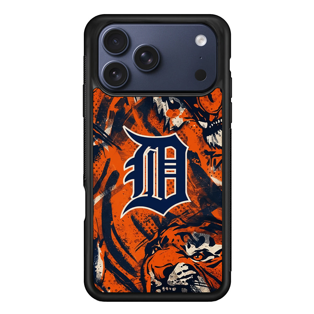 MLB Detroit Tigers Team Artwork iPhone 17 Pro Case - Altracase