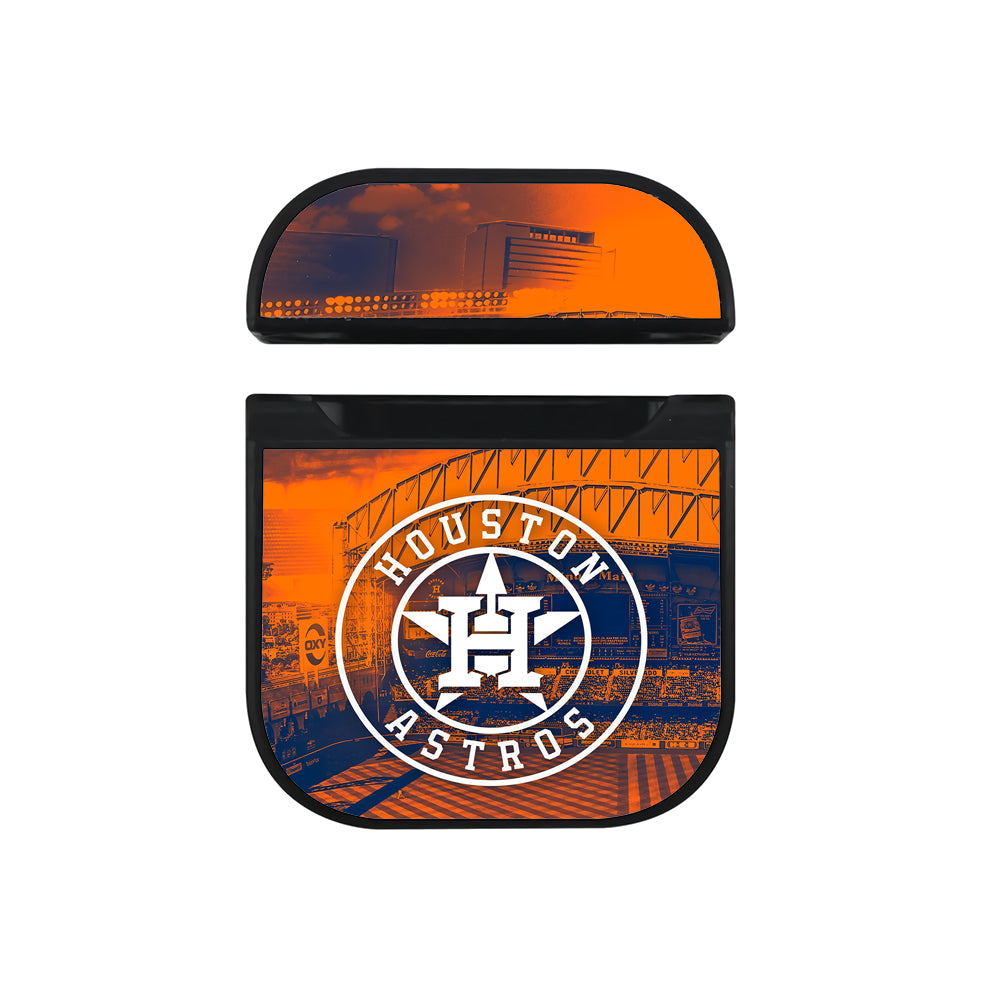 MLB Houston Astros Stadium Apple AirPods Case-AirPod Case-Black-Altracase