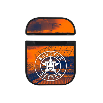 MLB Houston Astros Stadium Apple AirPods Case-AirPod Case-Black-Altracase
