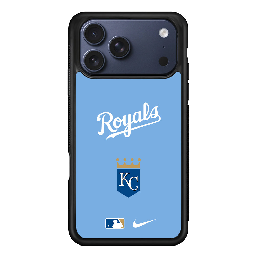 MLB Kansas City Royals Blue Nike iPhone 17 Pro Case - Altracase