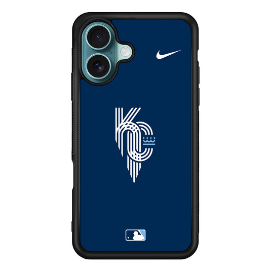 MLB Kansas City Royals Navy Nike iPhone 16 Case - Altracase