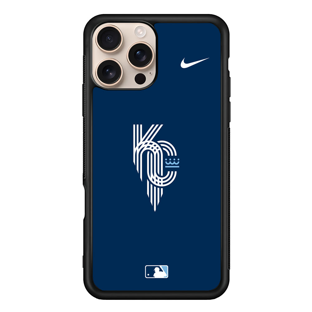 MLB Kansas City Royals Navy Nike iPhone 16 Pro Case - Altracase