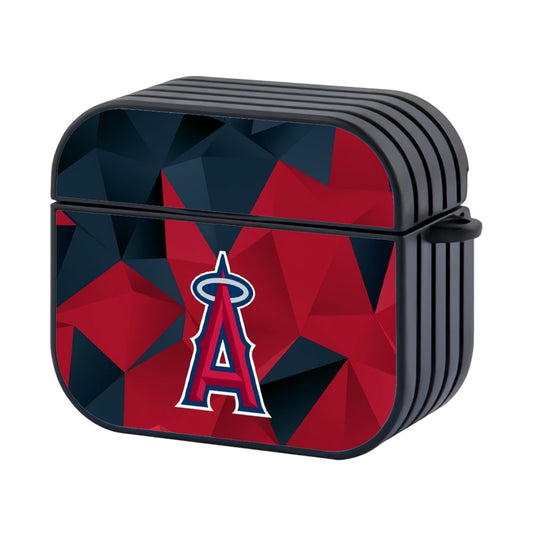 MLB Los Angeles Angels Polygonal Apple AirPods 4 Case - AirPod Case - Altracase