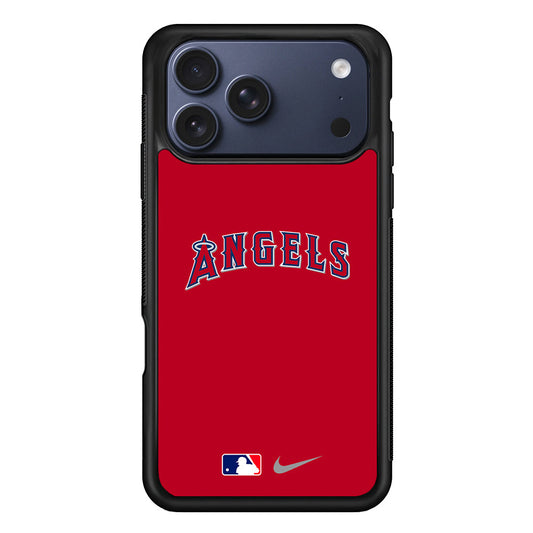 MLB Los Angeles Angels Red Nike iPhone 17 Pro Max Case - Altracase