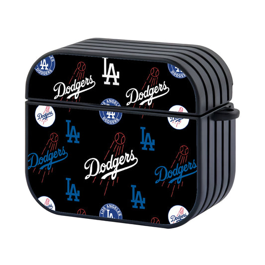 MLB Los Angeles Dodgers Black Apple AirPods 4 Case - AirPod Case - Altracase