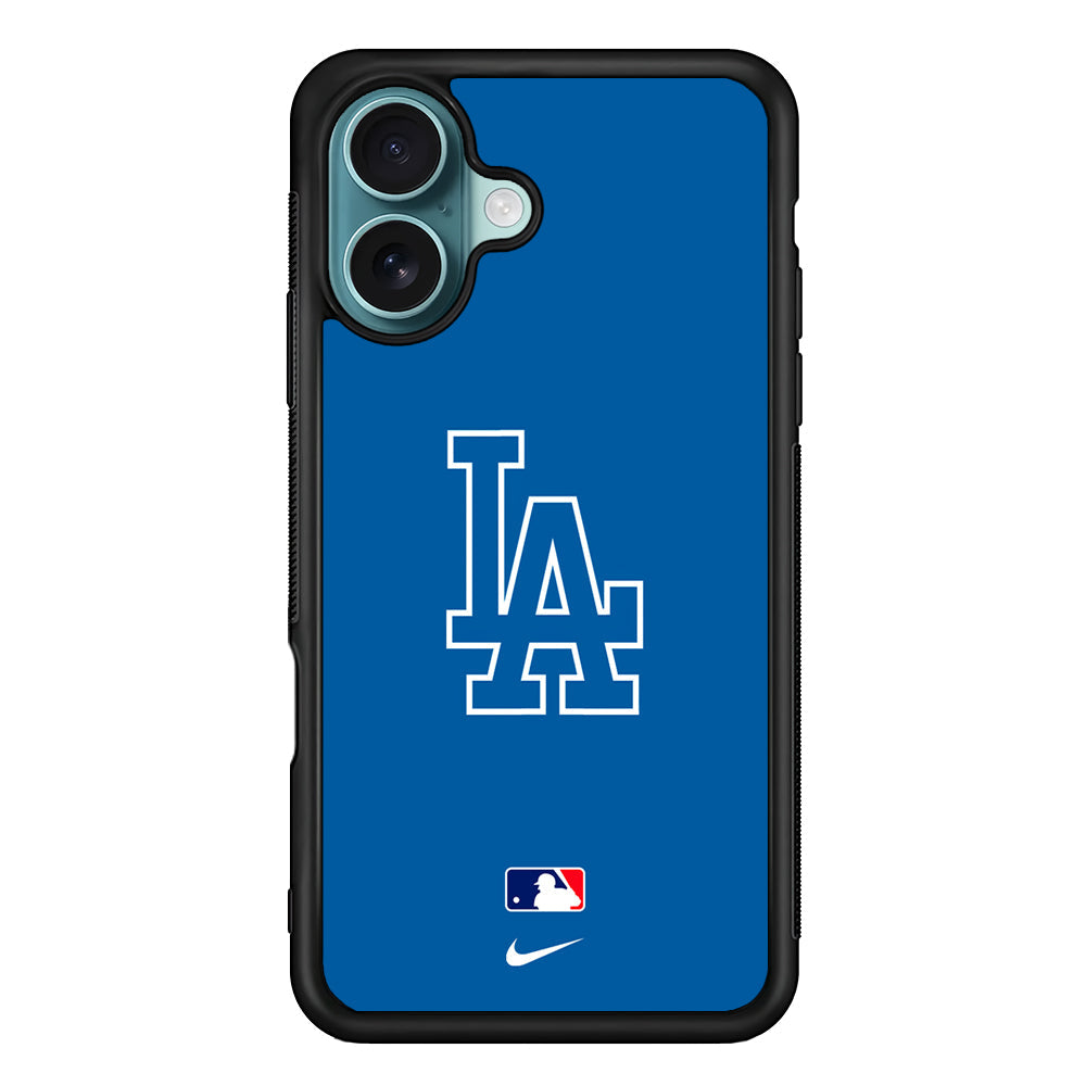 MLB Los Angeles Dodgers Blue Nike iPhone 16 Plus Case - Altracase