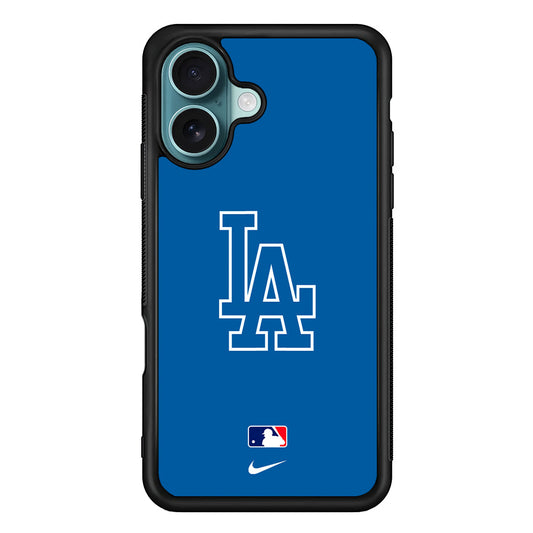 MLB Los Angeles Dodgers Blue Nike iPhone 16 Plus Case - Altracase