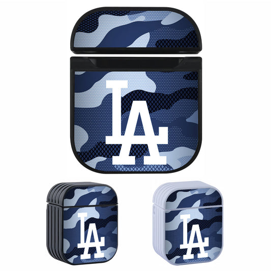 MLB Los Angeles Dodgers Camo Apple AirPods Case-AirPod Case-Altracase