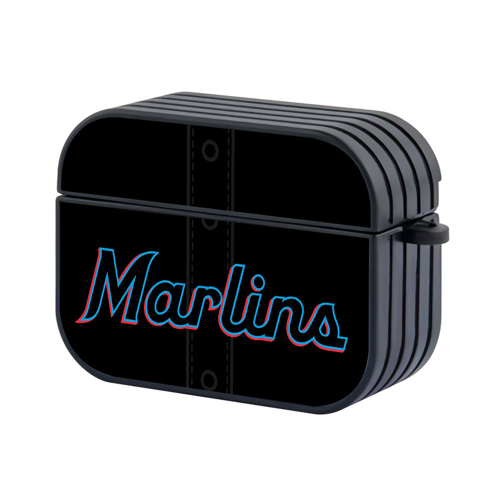 MLB Miami Marlins Jersey Apple Airpods Pro 2 Case-Airpods Pro 2 Case-Altracase