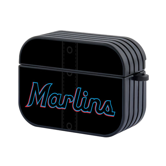 MLB Miami Marlins Jersey Apple Airpods Pro 2 Case-Airpods Pro 2 Case-Altracase