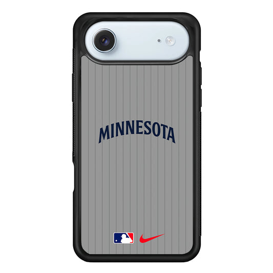 MLB Minnesota Twins Gray Nike iPhone 17 Air Case - Altracase