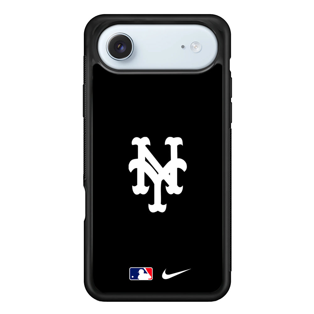 MLB New York Mets Black Nike iPhone 17 Air Case - Altracase