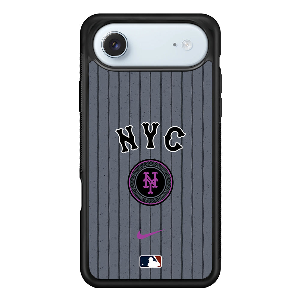 MLB New York Mets Gray Nike iPhone 17 Air Case - Altracase