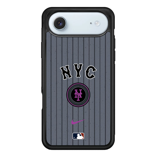 MLB New York Mets Gray Nike iPhone 17 Air Case - Altracase