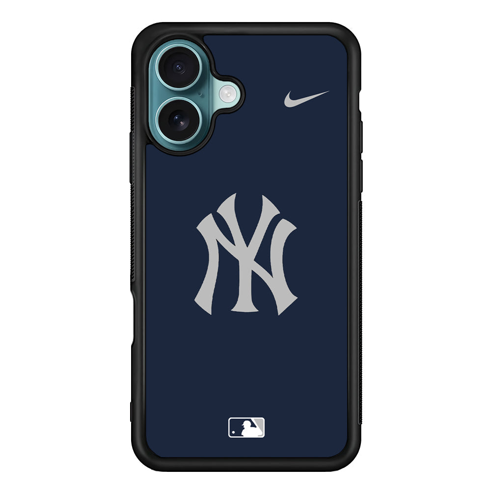 MLB New York Yankees Blue Nike iPhone 16 Plus Case - Altracase