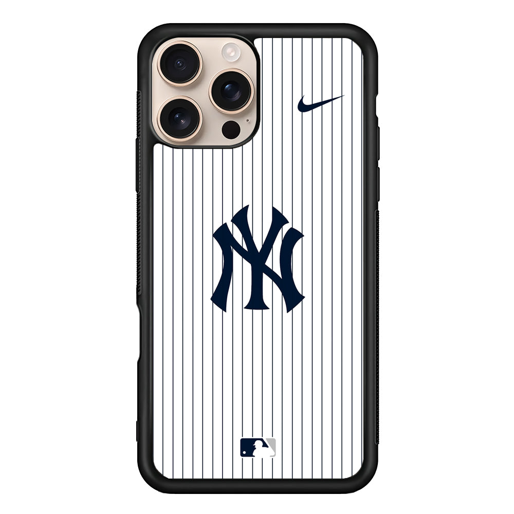 MLB New York Yankees White Nike iPhone 16 Pro Max Case - Altracase