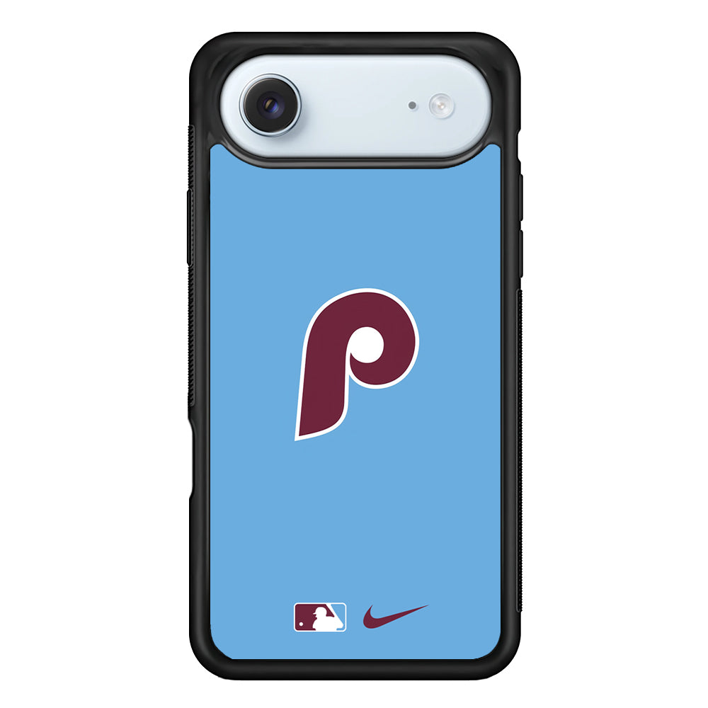 MLB Philadelphia Phillies Blue Nike iPhone 17 Air Case - Altracase