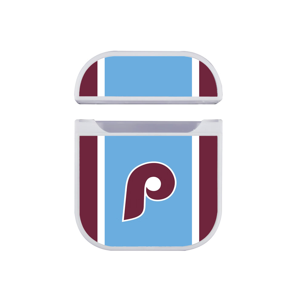 MLB Philadelphia Phillies Jersey Apple AirPods Case-AirPod Case-White-Altracase