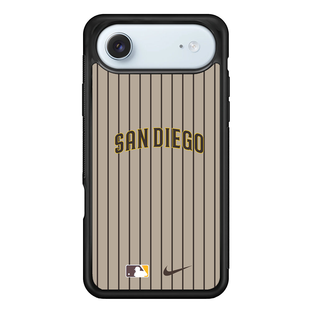 MLB San Diego Padres Brown Nike iPhone 17 Air Case - Altracase