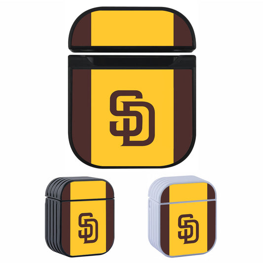 MLB San Diego Padres Logo Apple AirPods Case-AirPod Case-Altracase