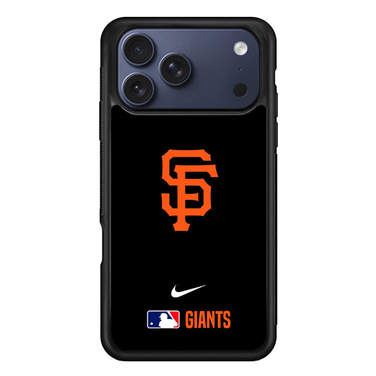 MLB San Francisco Giants Black Nike iPhone 17 Pro Case - Altracase