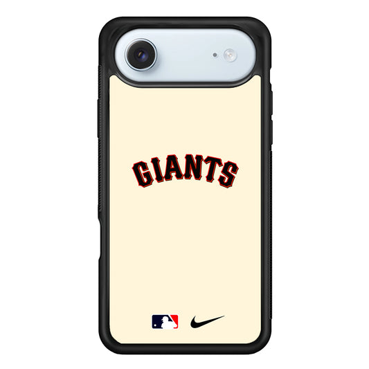MLB San Francisco Giants Cream Nike iPhone 17 Air Case - Altracase