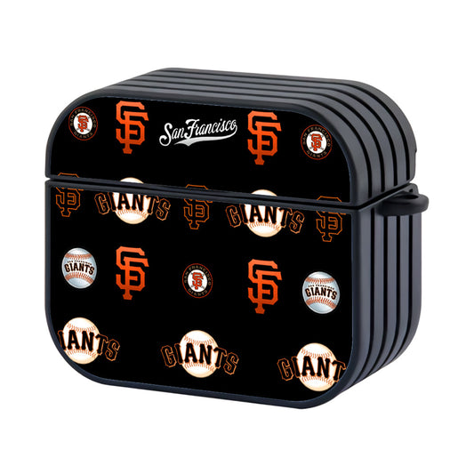 MLB San Francisco Giants Pattern Apple AirPods 4 Case - AirPod Case - Altracase