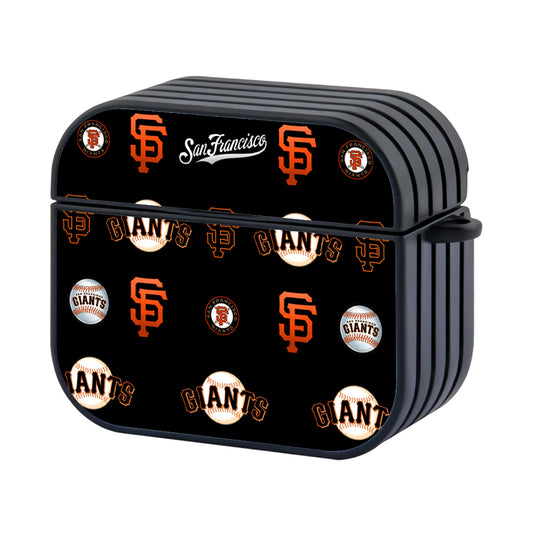 MLB San Francisco Giants Pattern Apple Airpods 3 Case - AirPod Case - Altracase